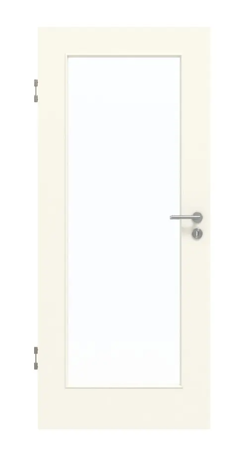 Drzwi dźwiękoizolacyjne GARANT 9417-60 Snow White CePaL z przeszkleniem LA-2