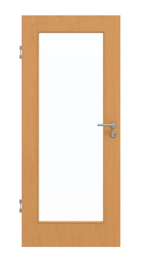 GARANT drzwi dźwiękoszczelne buk ekskluzywny CePaL z przeszkleniem LA-2