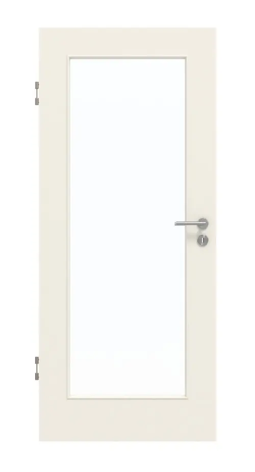 GARANT drzwi dźwiękoszczelne biały lakier 9010 CePaL z przeszkleniem LA-2