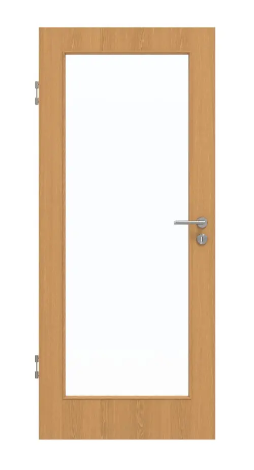 GARANT drzwi dźwiękoszczelne dąb premium CePaL z przeszkleniem LA-3