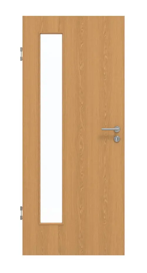 GARANT drzwi dźwiękoszczelne dąb Premium CePaL z przeszkleniem LA-4 po stronie zawiasów
