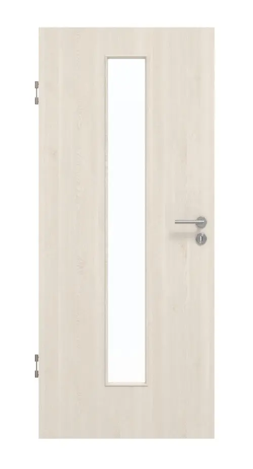 GARANT drzwi dźwiękoszczelne Authentic Perła CePaL z przeszkleniem LA-4 na środku