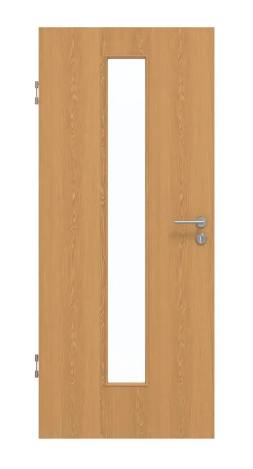 GARANT drzwi dźwiękoszczelne dąb Premium CePaL z przeszkleniem LA-4 na środku