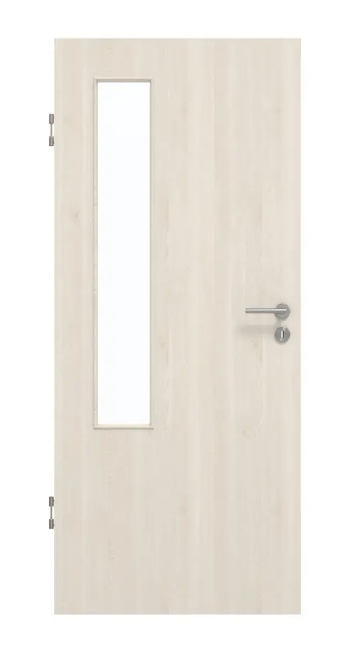 GARANT drzwi dźwiękoszczelne Authentic perła CePaL z przeszkleniem LA-5 po stronie zawiasów