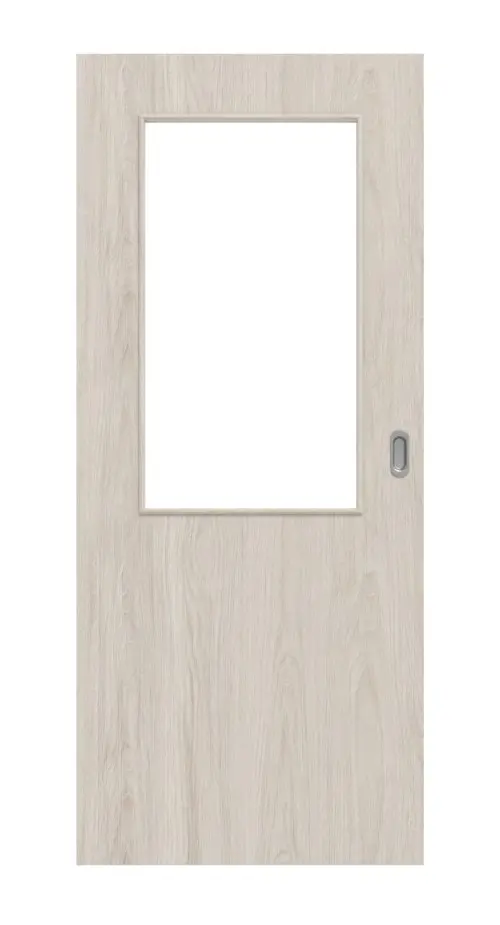 Widok frontowy dąb lazurowany LA 7 Basic Durat drzwi przesuwne - Huga