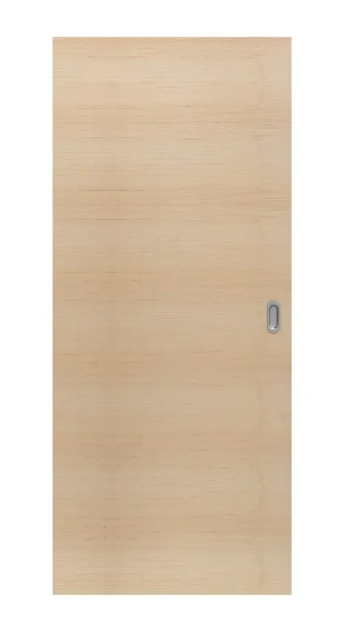LEBO drzwi przesuwne klon kanadyjski matowy Cross fornirowane drewnem naturalnym