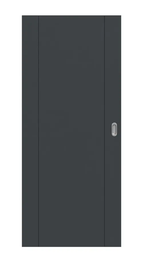 HÖRMANN drzwi przesuwne Groove 16 szary antracytowy RAL 7016 lakier DesignLine