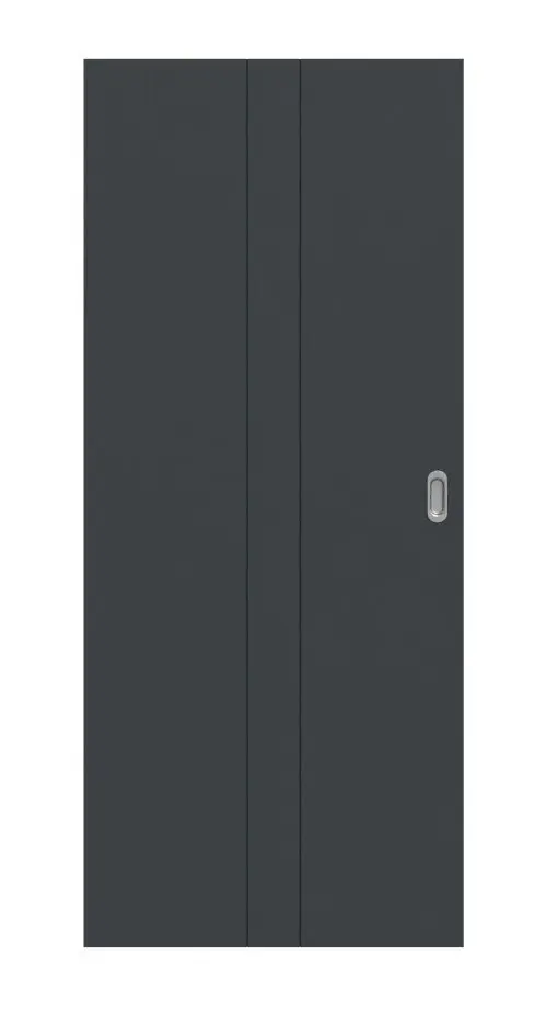Widok frontowy modelu Signum 23 Basic lakierowane antracyt RAL 7016 drzwi przesuwne - Huga