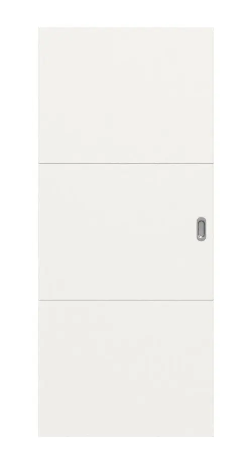 HÖRMANN drzwi przesuwne Groove 31 biały lakier DesignLine