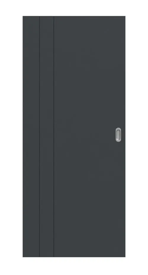 HÖRMANN Drzwi przesuwne Groove 39 antracytowe szare lakier DesignLine