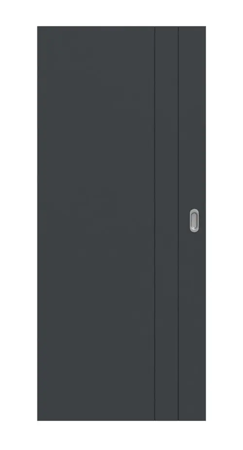 HÖRMANN drzwi przesuwne Groove 44 szary antracytowy RAL 7016 lakier DesignLine