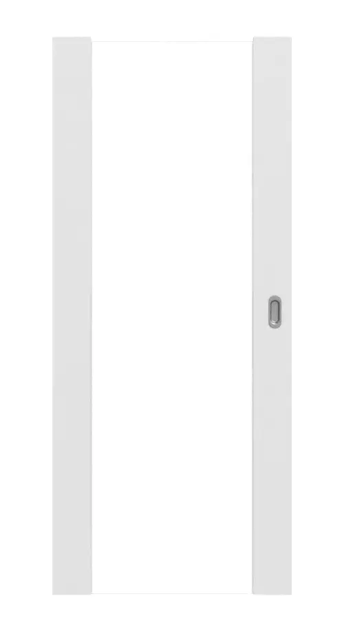 Widok frontowy Sueno 1 Basic Durat biel baliowa drzwi przesuwne - Huga