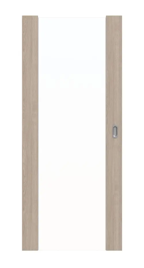 Widok frontowy Sueno 1 Basic Durat dąb szary drzwi przesuwne - Huga