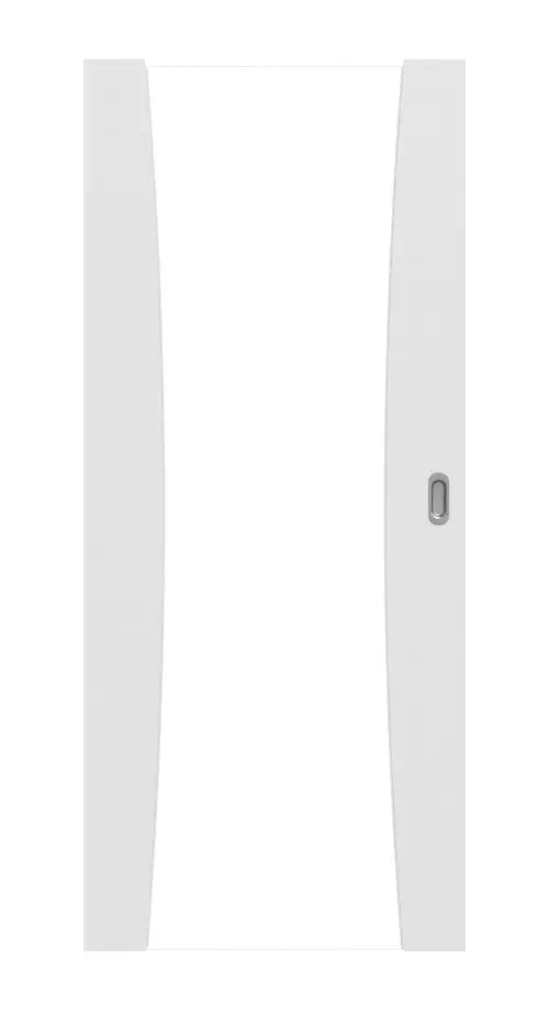 Widok frontowy Sueno 2 Basic Durat biel baliowa drzwi przesuwne - Huga