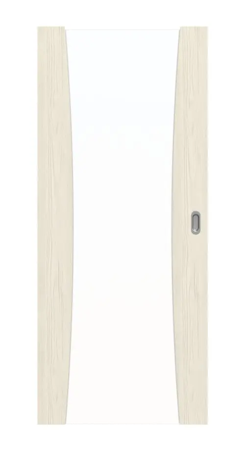Widok frontowy Sueno 2 Basic Durat modrzew lazurowany drzwi przesuwne - Huga