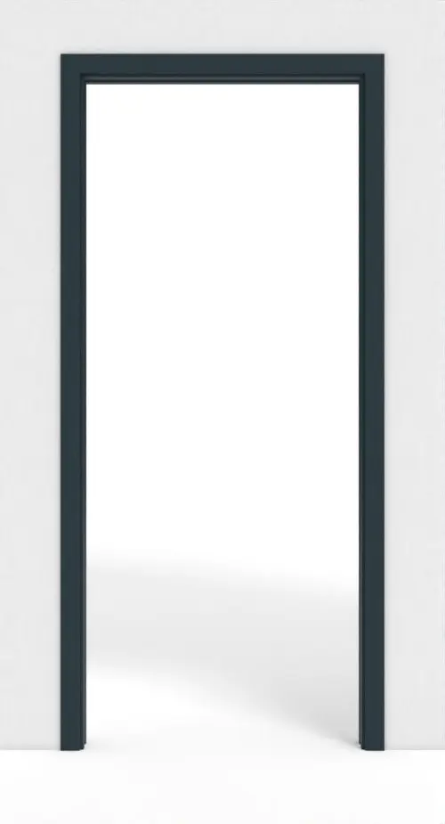 WESTAG system drzwi przesuwnych chowany w ścianę tytanowa szarość A 416 PortaLit CPL