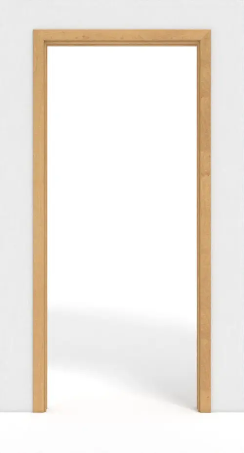 Zdjęcie frontowe systemu drzwi przesuwnych PortaLit klon Rustikal AH74 chowanego w ścianę - Westag