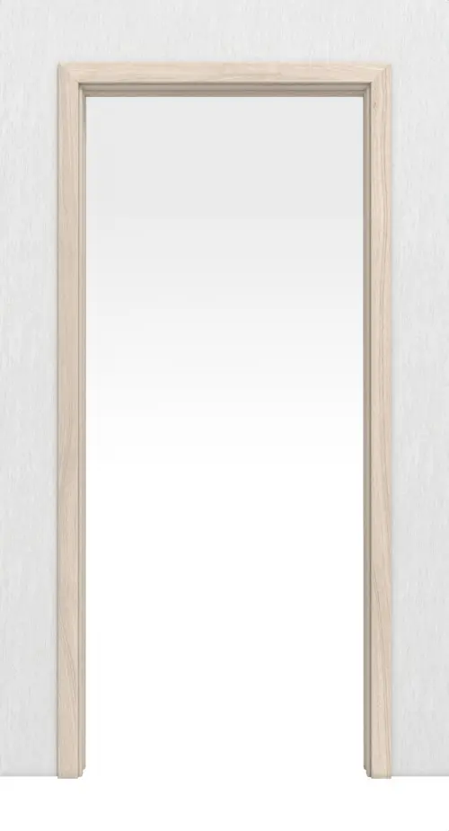 Widok frontowy marki WESTAG, system drzwi przesuwnych chowany w ścianę, orzech włoski Embla NU 324 PortaLit CPL