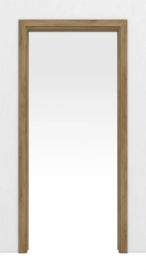 HÖRMANN system drzwi przesuwnych chowany w ścianie dąb naturalny Duradecor z ościeżnicą