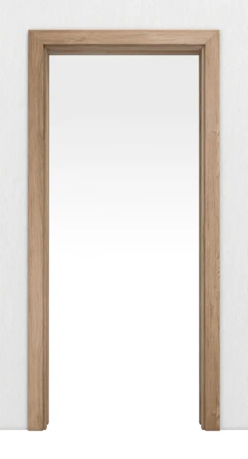 Zdjęcie systemu drzwi przesuwnych klasyczny chowanego w ścianę Duritop dąb wędzony - Jeld-Wen