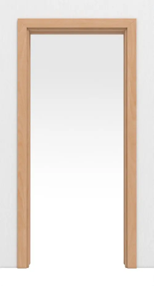 Zdjęcie 3 systemu drzwi przesuwnych klasyczny chowanego w ścianę fornirowanego drewnem naturalnym buk - Jeld-Wen