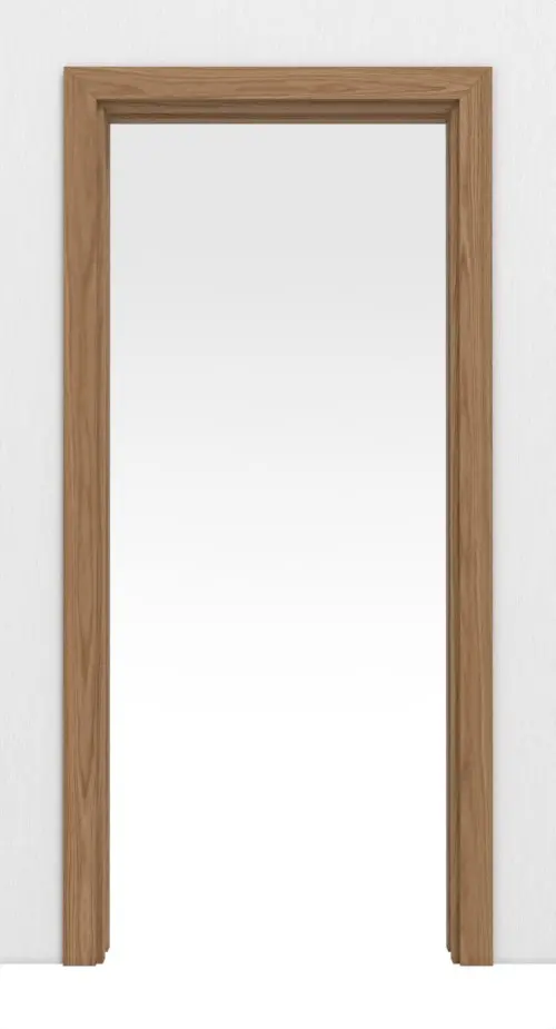 Zdjęcie 3 systemu drzwi przesuwnych klasyczny chowanego w ścianę, fornirowane drewnem naturalnym dąb - Jeld-Wen