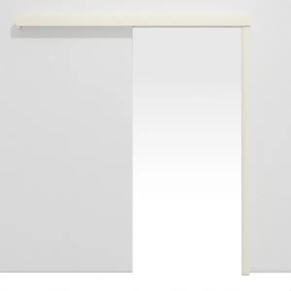 System drzwi przesuwnych naścienny CLASSEN biały RAL 9010 CPL bez ościeżnicy