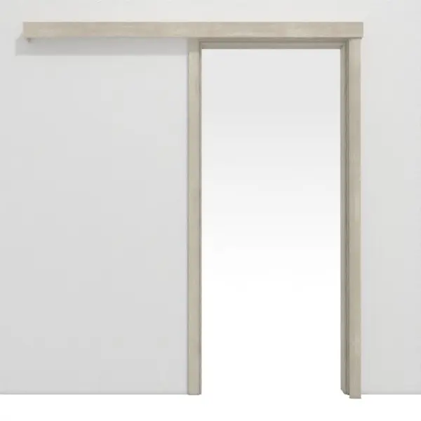 CLASSEN System drzwi przesuwnych CPL, dąb Kendal, naścienny z ościeżnicą