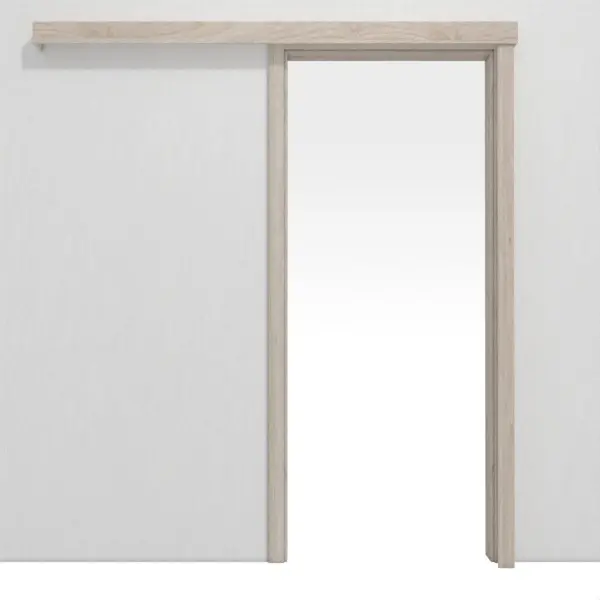 CLASSEN system drzwi przesuwnych orzech Kolumbia jasny 3D Look z ościeżnicą