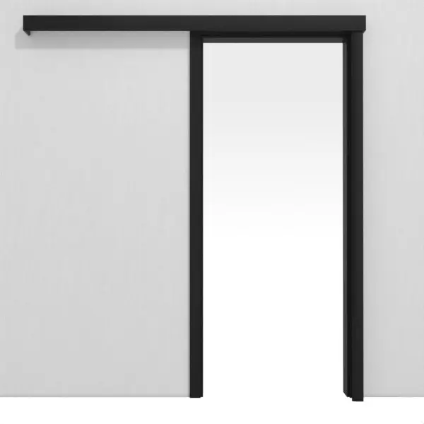 CLASSEN system drzwi przesuwnych Uni Black Iridium z ościeżnicą