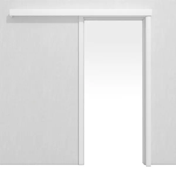 CLASSEN system drzwi przesuwnych naścienny biel uni folia dekoracyjna z ościeżnicą
