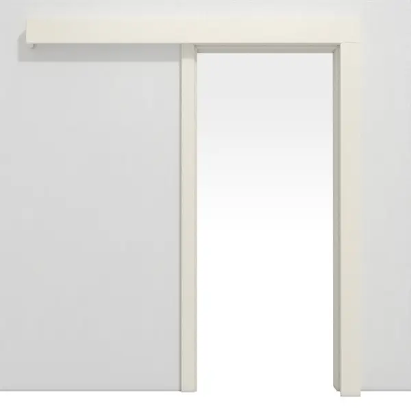 Zdjęcie systemu drzwi przesuwnych klasyczny naściennego Duritop biały lakier Uni - Jeld-Wen