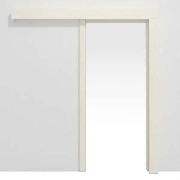 Zdjęcie 4 systemu drzwi przesuwnych klasyczny naścienny biały lakier 9010 - Jeld-Wen