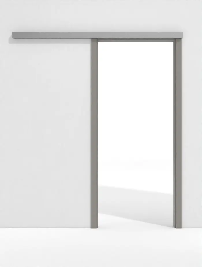 GARANT Line-system drzwi przesuwnych naścienny U12115SD szary platynowy GHK08