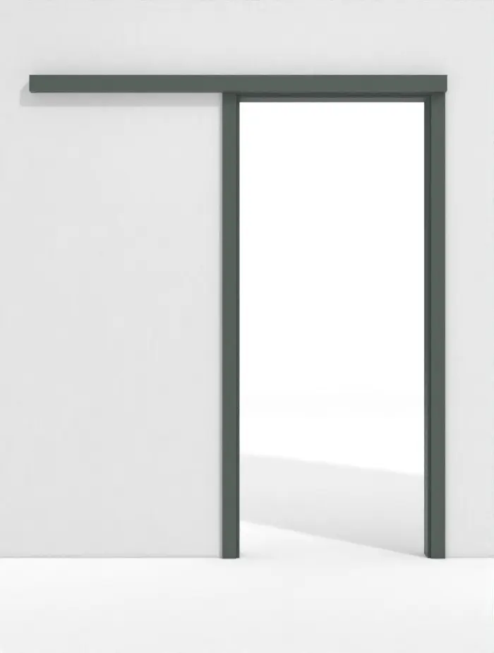 WESTAG system drzwi przesuwnych przesuwny przed ścianą z ościeżnicą Verde Comodoro FX 0750 FENIX NTM