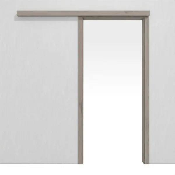 WESTAG system drzwi przesuwnych naścienny Sala dąb Ei 443 PortaLit CPL z ościeżnicą