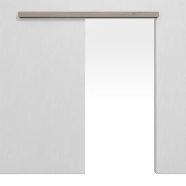 WESTAG naścienny system drzwi przesuwnych Sala dąb Ei 443 PortaLit CPL bez ościeżnicy