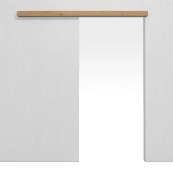 WESTAG naścienny system drzwi przesuwnych Artis dąb Ei 793 PortaLit CPL bez ościeżnicy