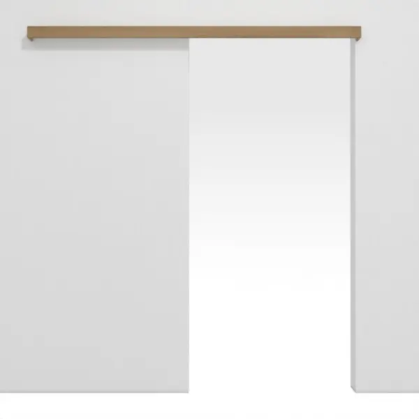 HÖRMANN system drzwi przesuwnych naścienny dąb naturalny Duradecor bez ościeżnicy