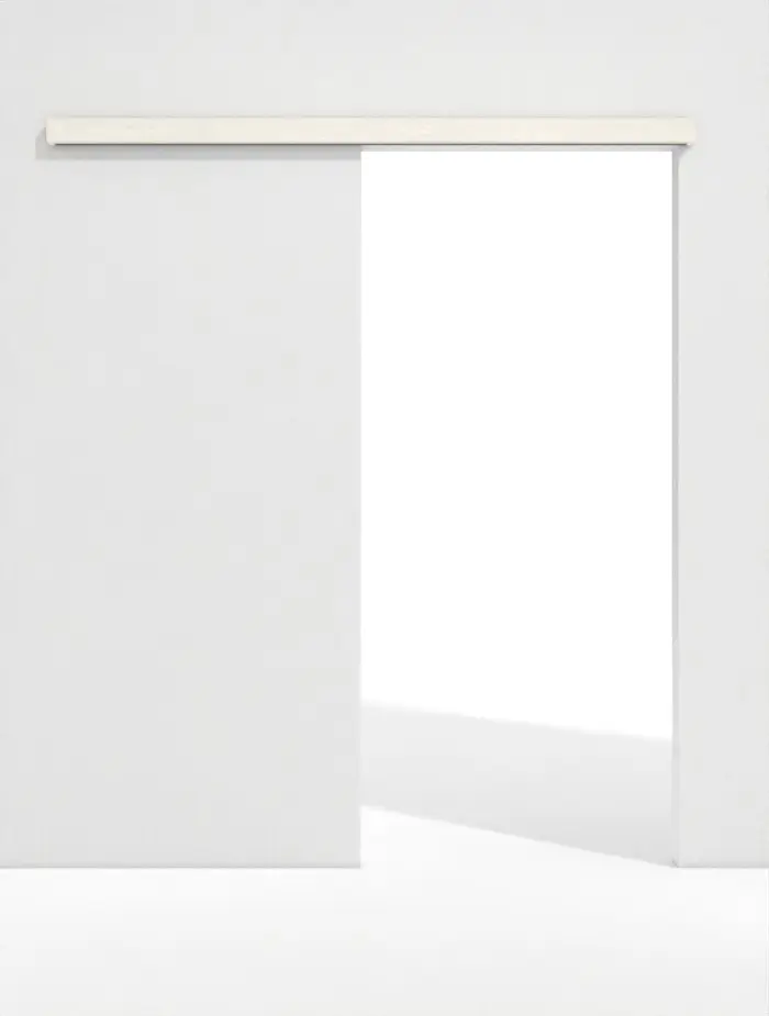 WESTAG system drzwi przesuwnych naścienny sosna biała Pi 230 PortaLit CPL bez ościeżnicy