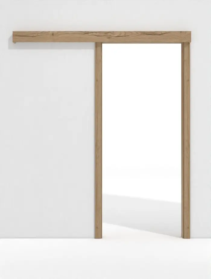 GARANT system drzwi przesuwnych naścienny Authentic dąb szczelinowy CePaL