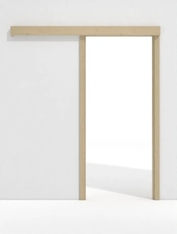 GARANT System przesuwnych drzwi montowanych na ścianie Natura Ahorn CePaL