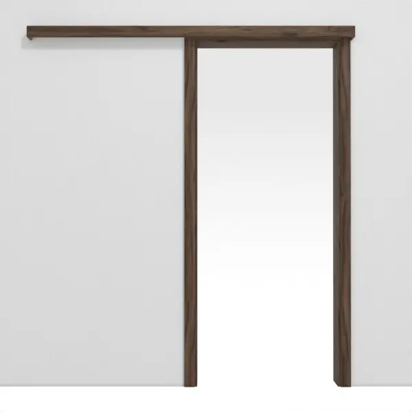 HÖRMANN system drzwi przesuwnych naścienny dąb alpejski Duradecor z ościeżnicą