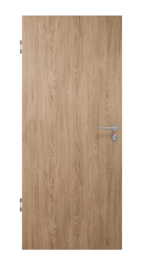 Zdjęcie drzwi termoizolacyjnych dąb wędzony panele laminowane DuriTop (CPL) - Jeld-Wen