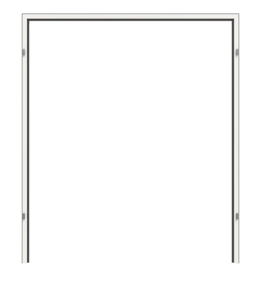 KÜFFNER aluminiowa ościeżnica blokowa RAL 9016 Trend do 2-skrzydłowych drzwi całoszklanych