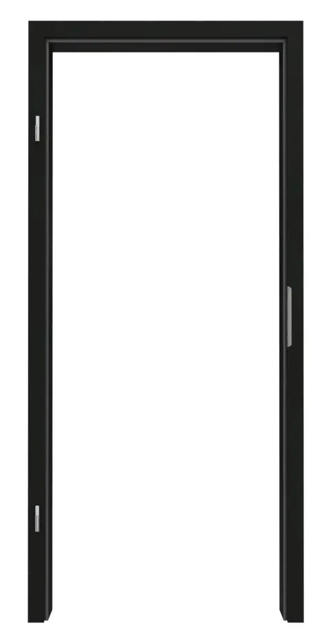 GARANT ościeżnica 0901-60 Black Resopal z prostokątną krawędzią