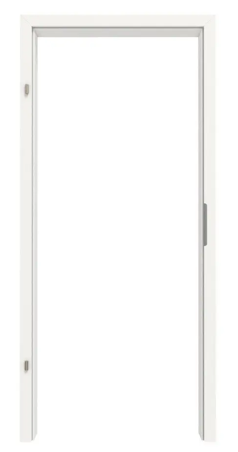 GARANT ościeżnica do drzwi wejściowych do mieszkania biały lakier 9016 z prostokątną krawędzią