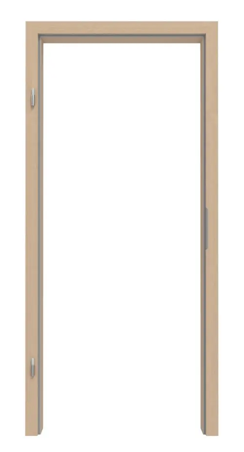 LEBO ościeżnica Can. klon matowy drewno lite z prostokątną krawędzią