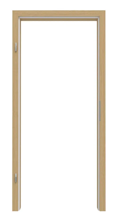 LEBO ościeżnica Limba matowa fornirowana drewnem naturalnym z prostokątną krawędzią