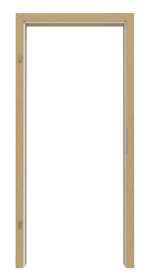 Ościeżnica Limba fornirowana drewnem naturalnym prostokątna krawędź drzwi dźwiękoszczelne - Lebo